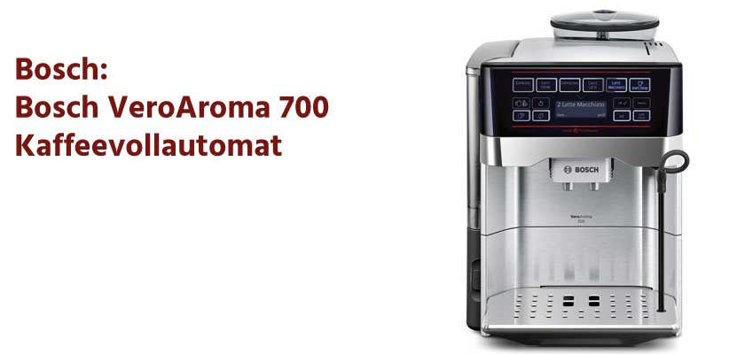 ᐅ Bosch veroAroma 700 Test & Vergleich (02/2024): Kaffeevollautomat